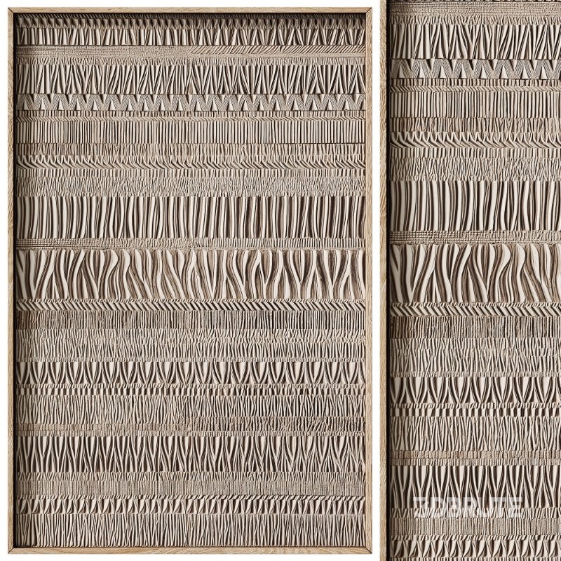 Decorative 3D Panel ART RELIEF 107 Image 1