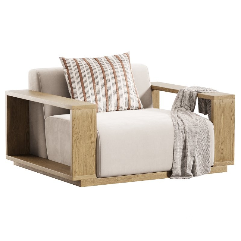 Branford Outdoor Chair – Ellor Beige Image 1