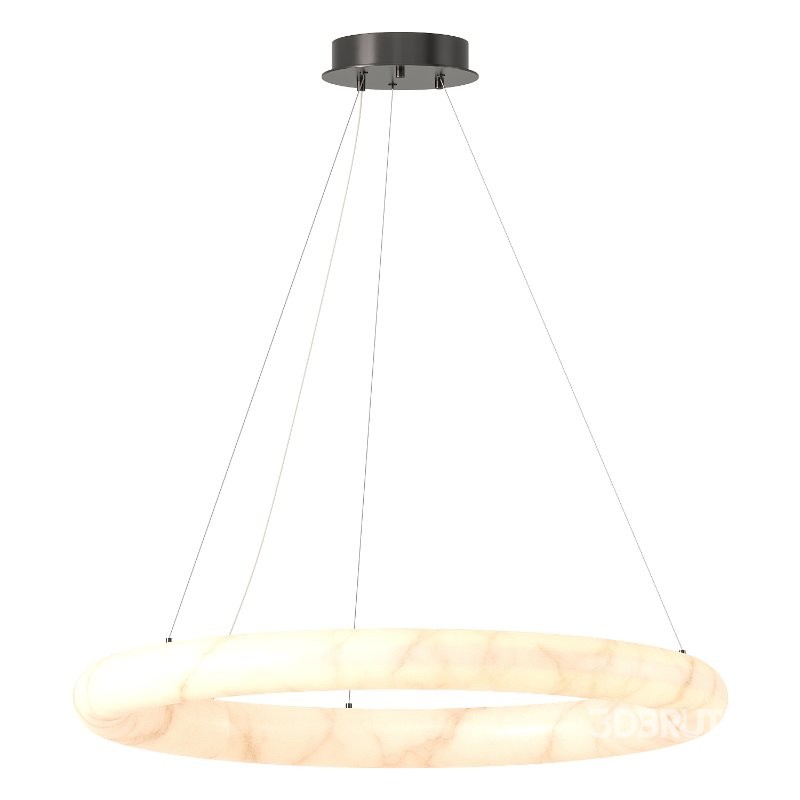 Claire Chandelier M Alabaster Image 5