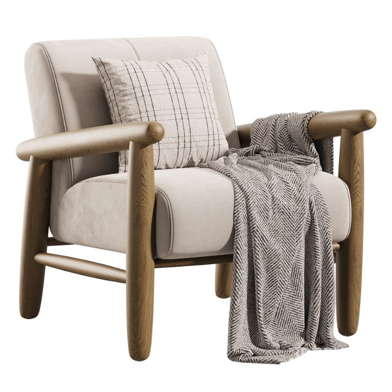 Oaklynn Leather Armchair Image 1