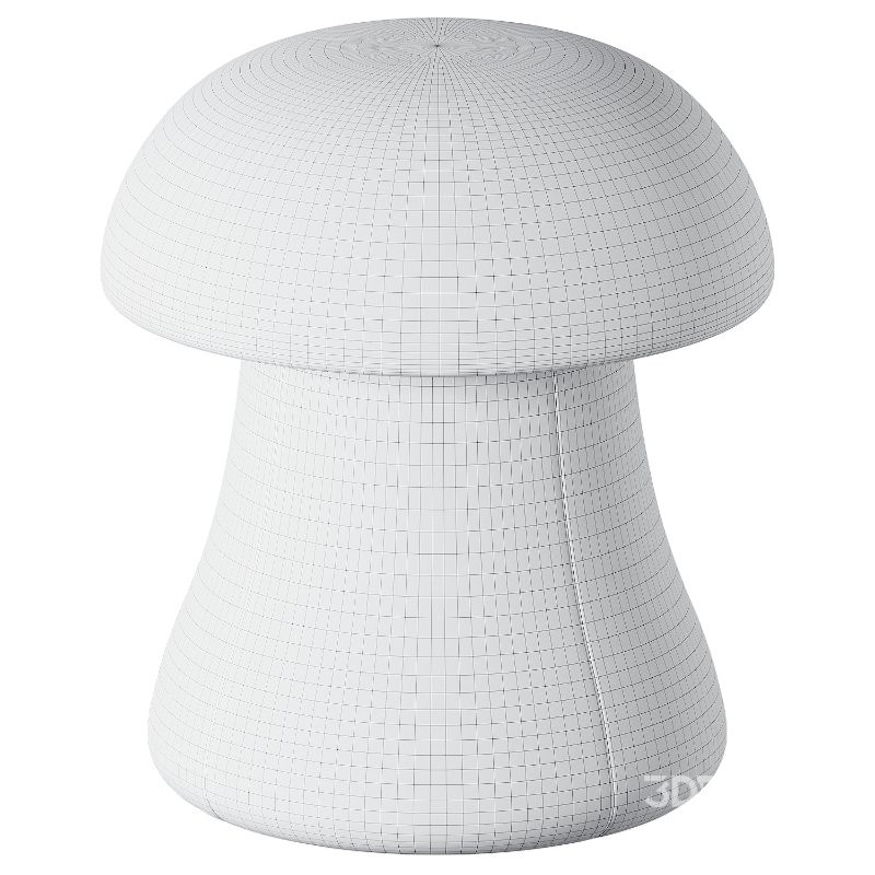 Mushroom Ottoman Tapered Version Image 3