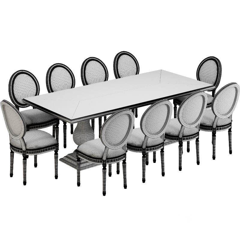 Dinning chair and table323 Image 3