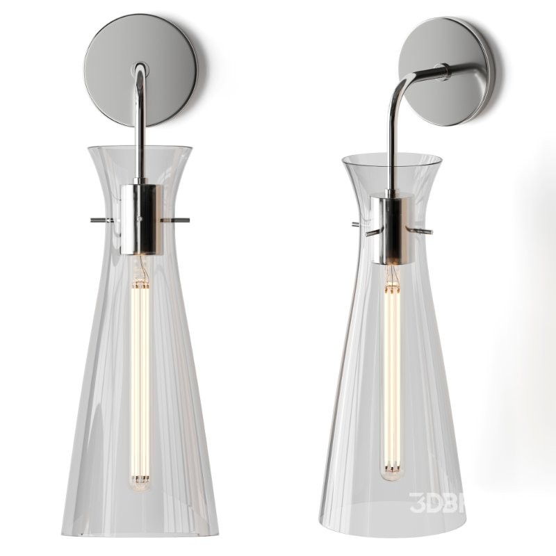 Minimalist Flare Sconce Image 4