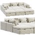 Dream Navy Sectional Sofa Combination 06 - Thumbnail 3