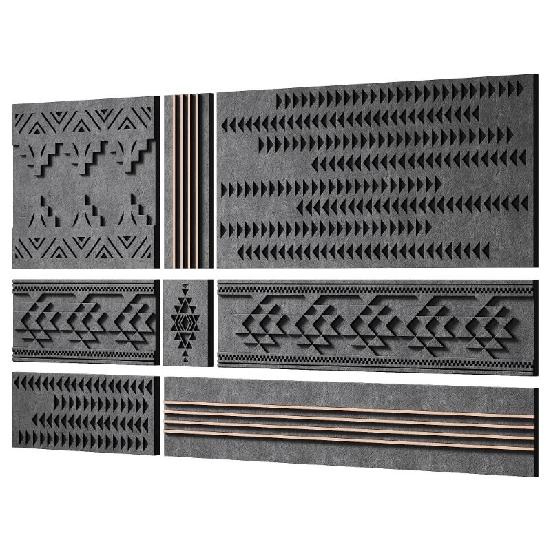 Decorative Panel 3D ART RELIEF 184 Image 4