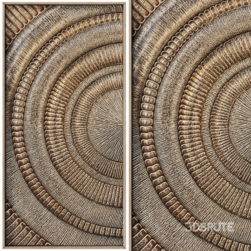 Decorative 3D Panel ART RELIEF 77 Image 1