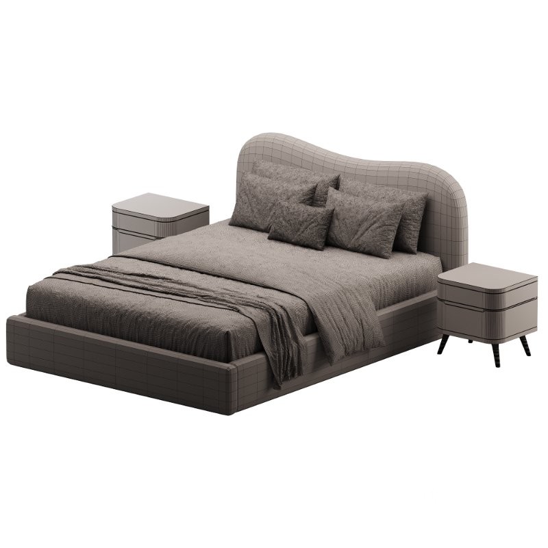 Cloud Queen Bed Image 3