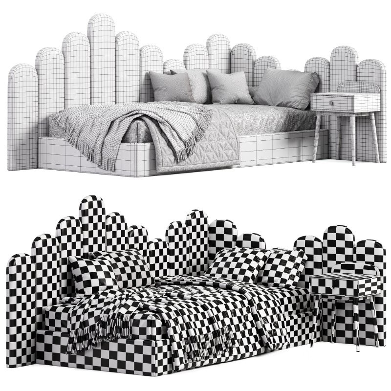 Corner bed Bambini kids Image 4