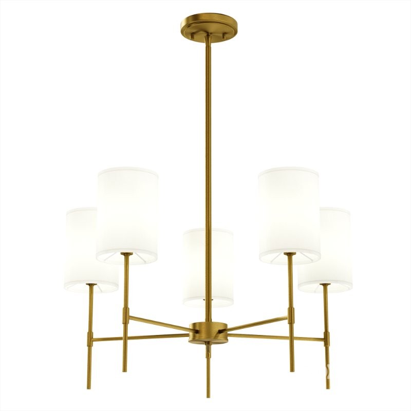 Trade Winds Lighting. Trade Winds Leslie 5-Light Chandelier Image 3