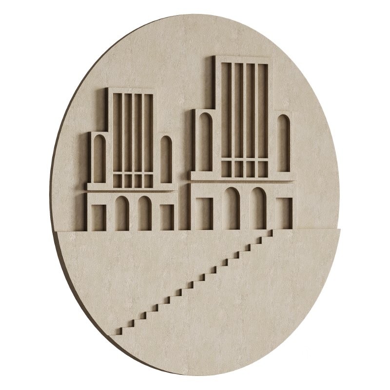 Decorative Panel 3D ART RELIEF 188 Image 2