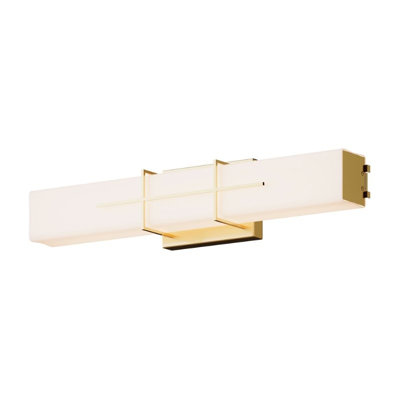 Cydney Vanity Light And Malika Opal Glass Bath Sconce Image 3