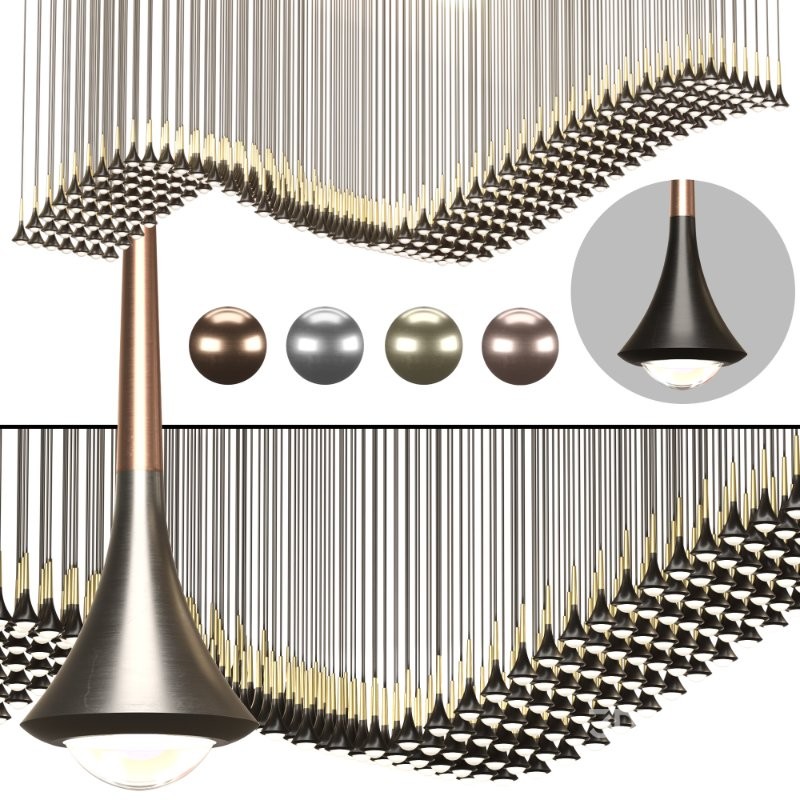 Rain chandelier01 Image 1