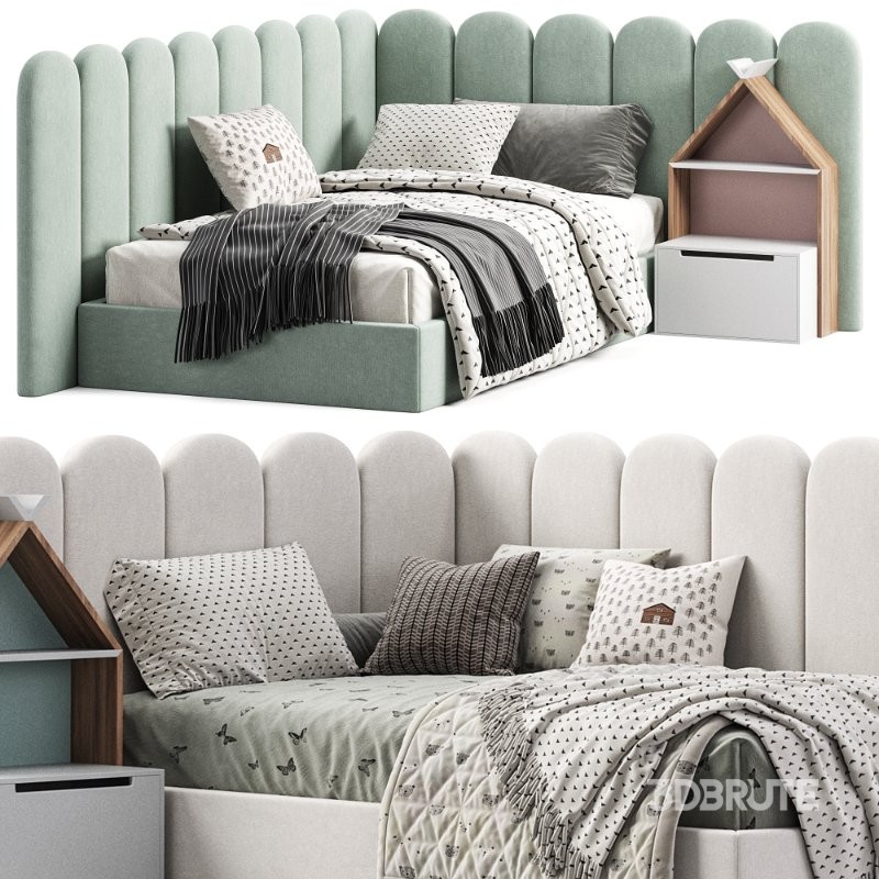 Corner bed Savoyardi kids Image 3