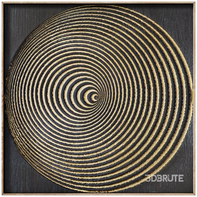 Decorative 3D Panel ART RELIEF 124 Image 1