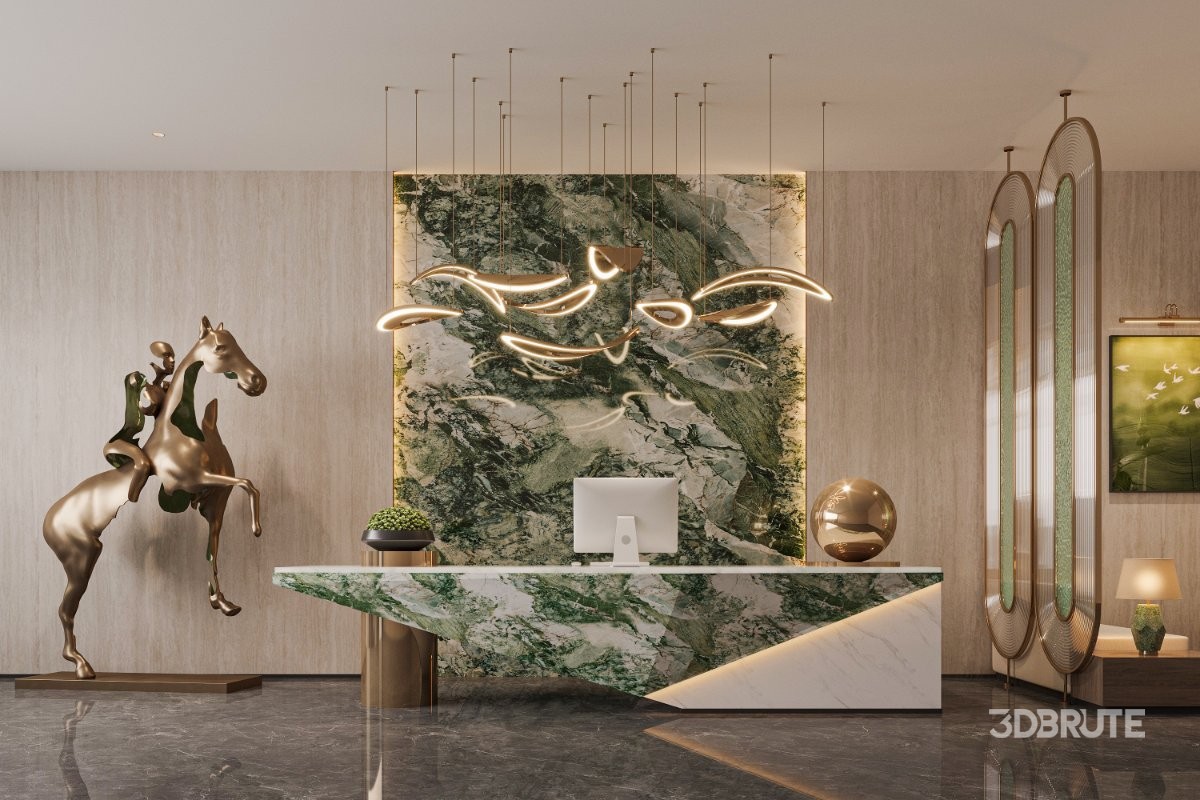 modern front desk Image 1