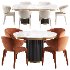 Debra Dining Chair and Archie Dining Table - Thumbnail 1