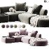 Corner modular sofa Fabro M - Thumbnail 3