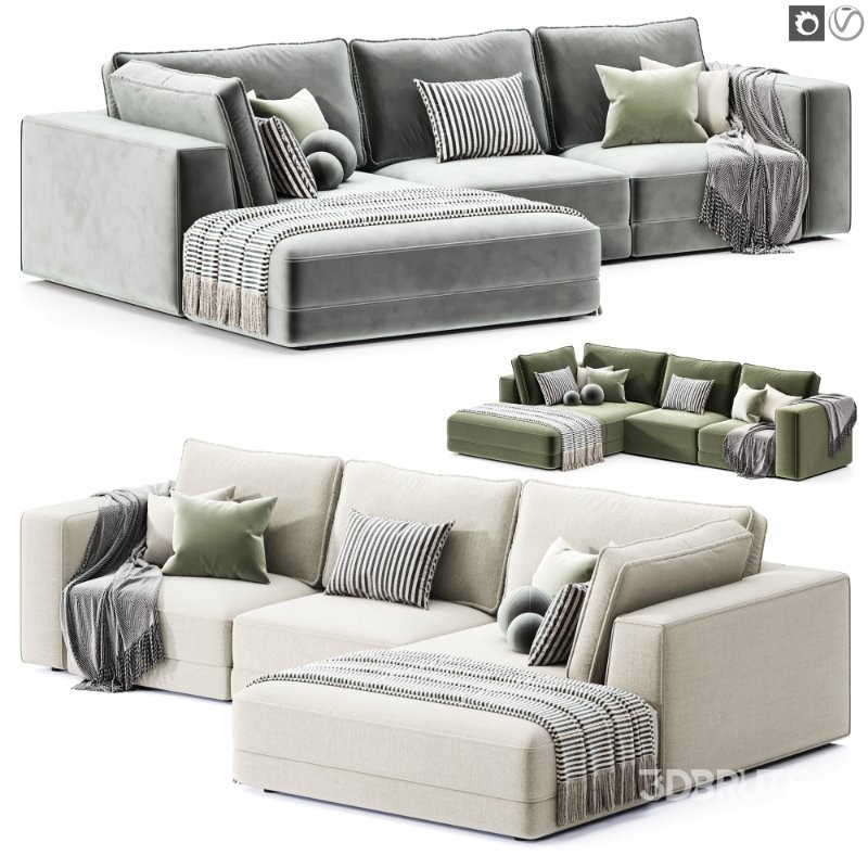 Noora 3 Modules w. open end small Image 3