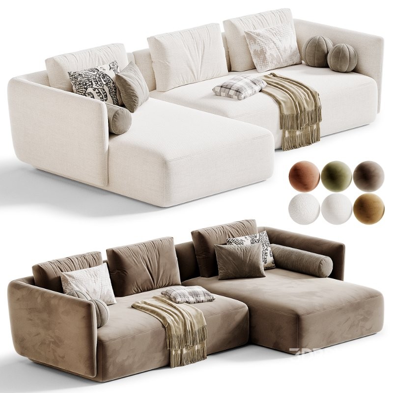 Cosy Corner Sofa by MDF Italia Image 1