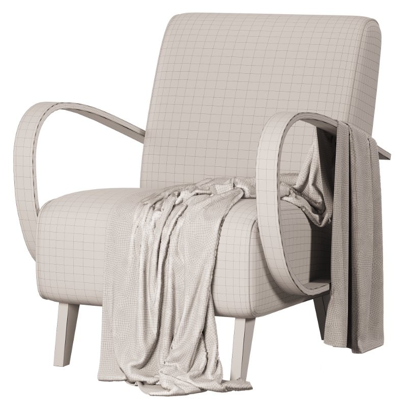 Armchair by Jindrich Halabala Image 7