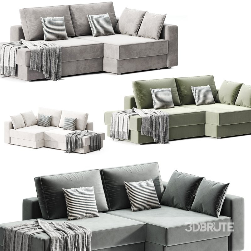 Corner sofa bed Douglas Image 2