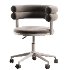 Ponty light gray office chair - Thumbnail 5