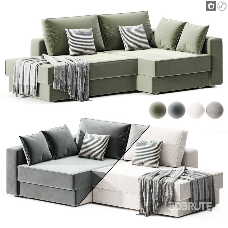 Corner sofa bed Douglas Image 4