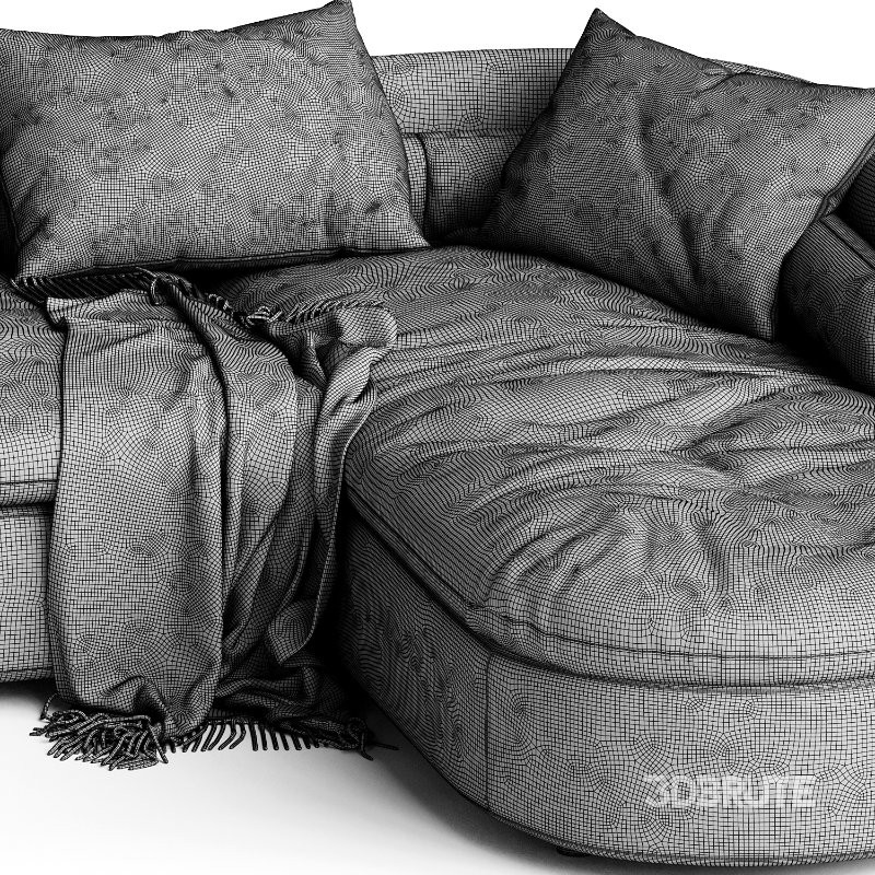 Group sectional sofa system Philippe Malouin SCP Image 2