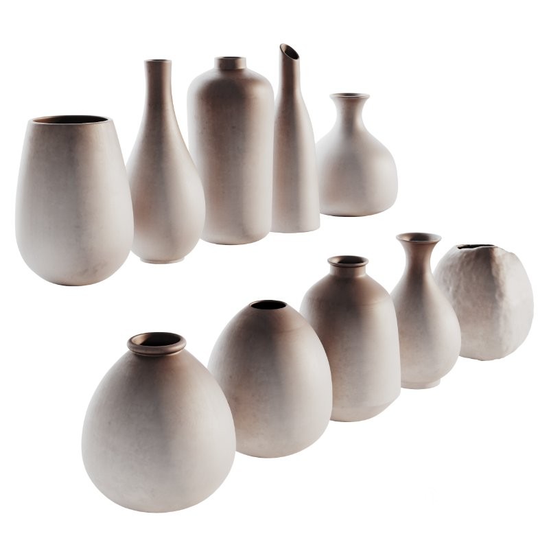Vases Decor Set 04 Image 7