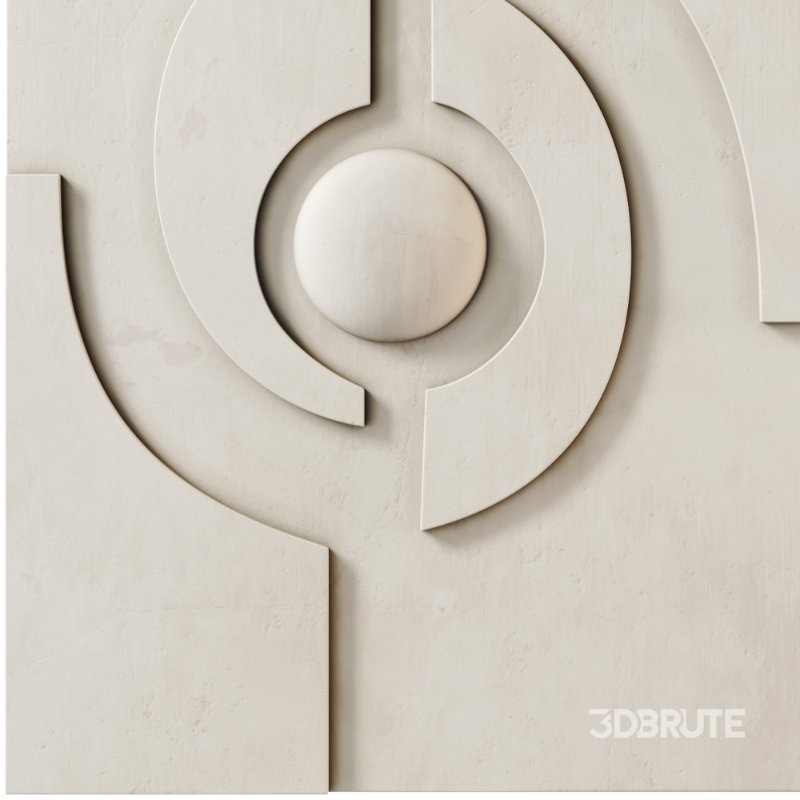 Decorative 3D Art Relief Panel 69 Image 2