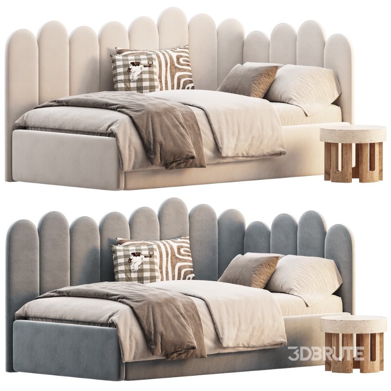 Childrens soft bed sofa Chip and Dale Image 1