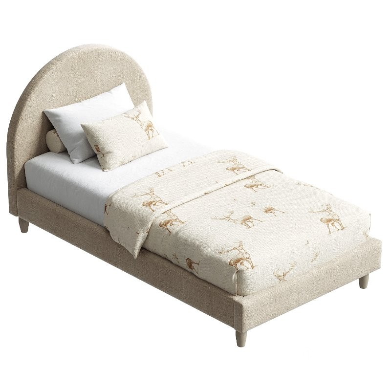 Seraphine Boucle Bed Image 2