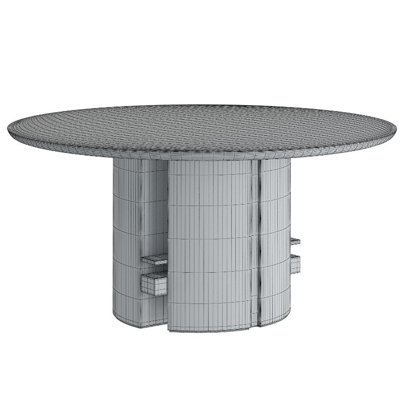 Marble dining table by Juliette Thomas Image 4