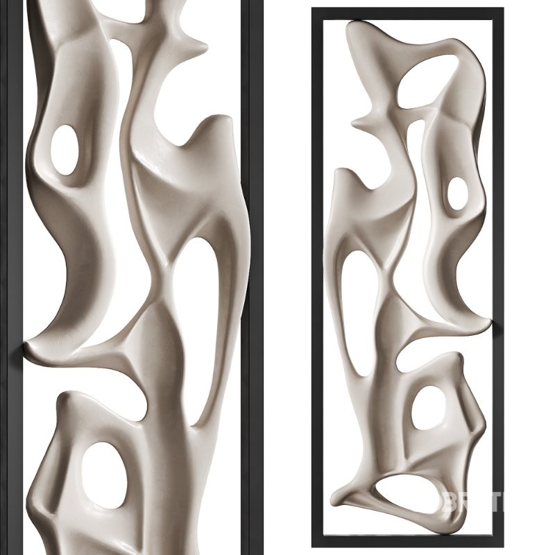 Decorative Panel 3D ART RELIEF 195 Image 1