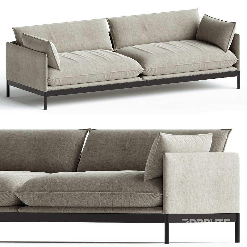 RESIDENT Carousel Low Back Sofa Image 3