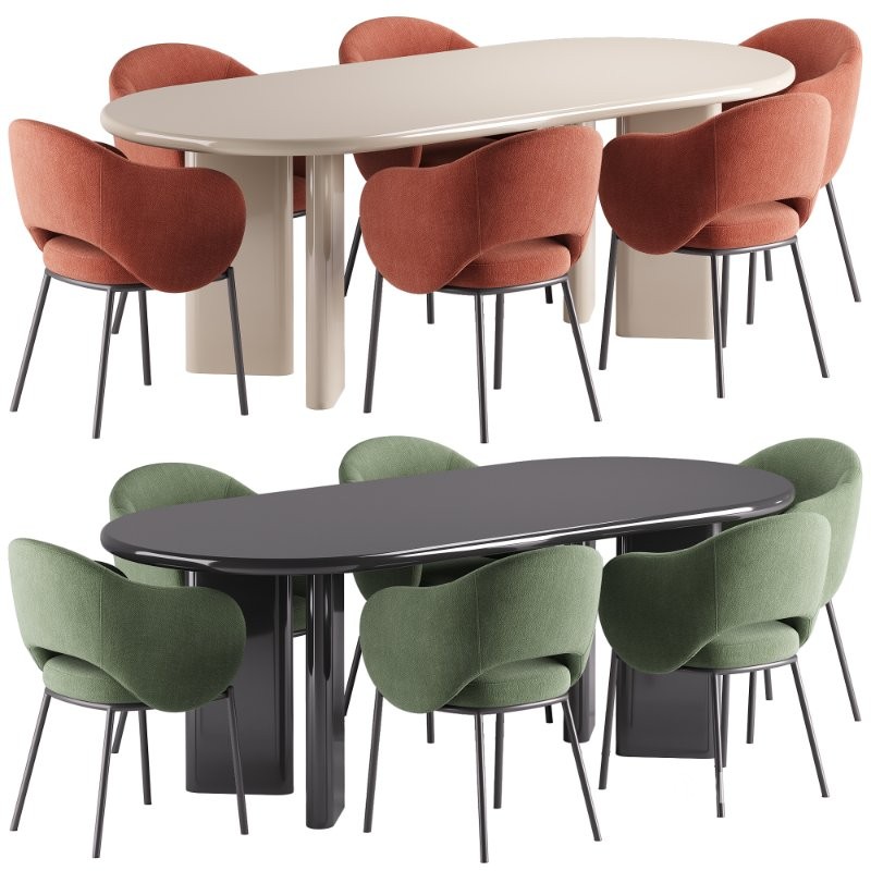 Daisy Dining Chair and Almont Table Image 5