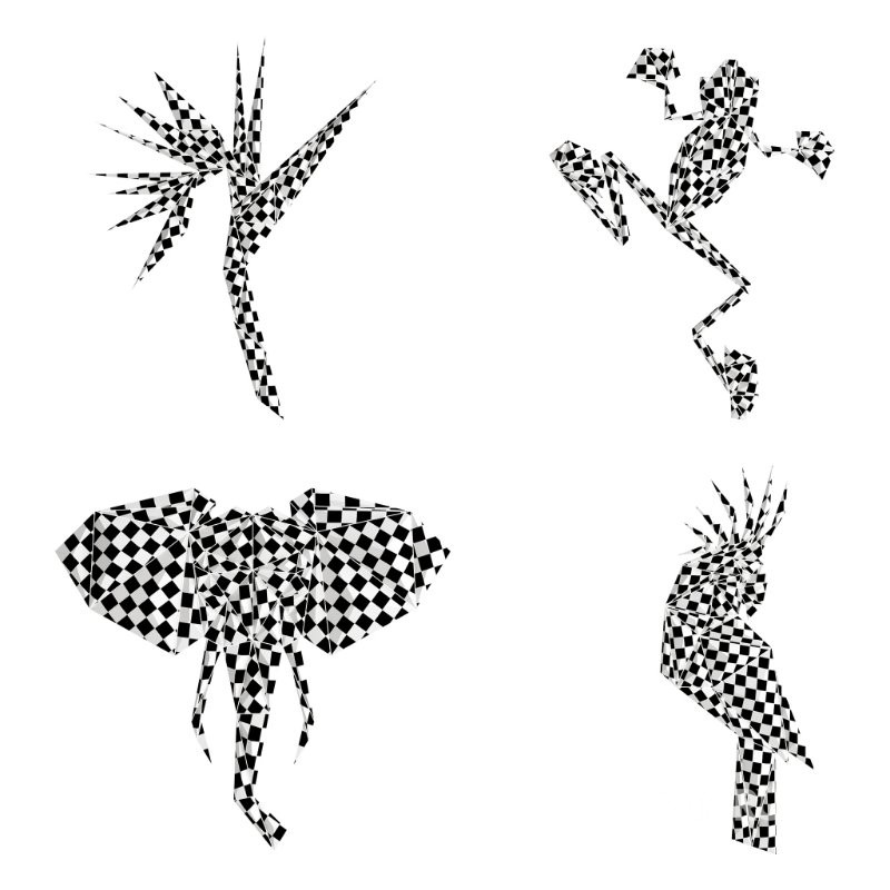 Paper art work 03 PBR Image 1