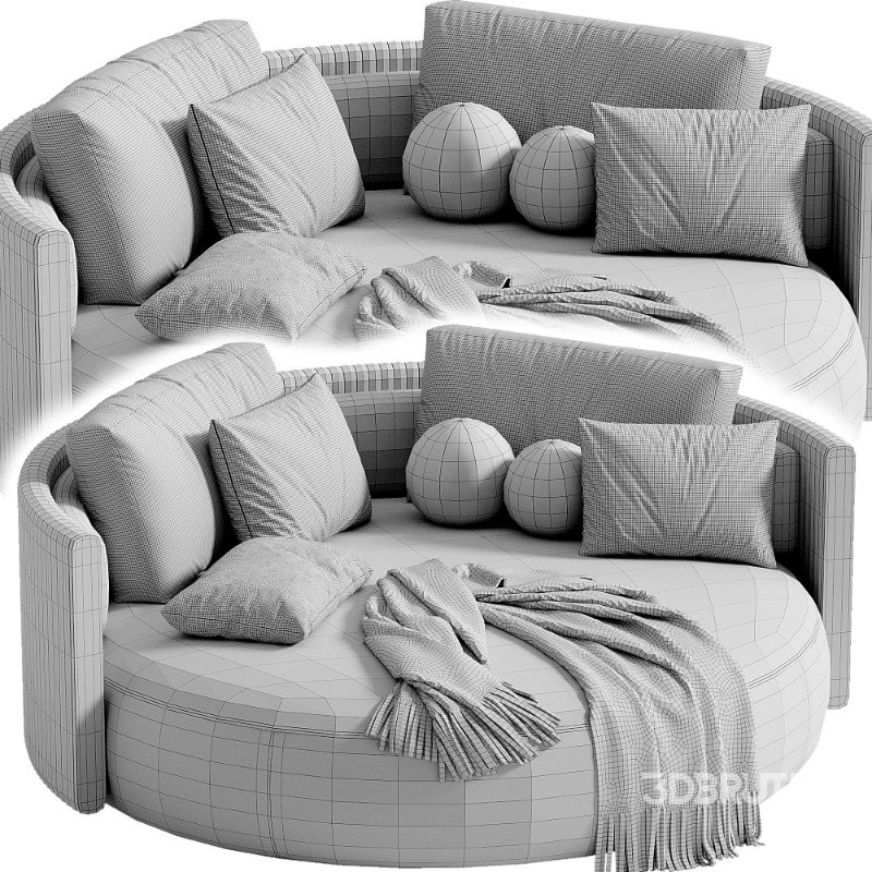 Bezier Sofa Cord Outdoor Image 5