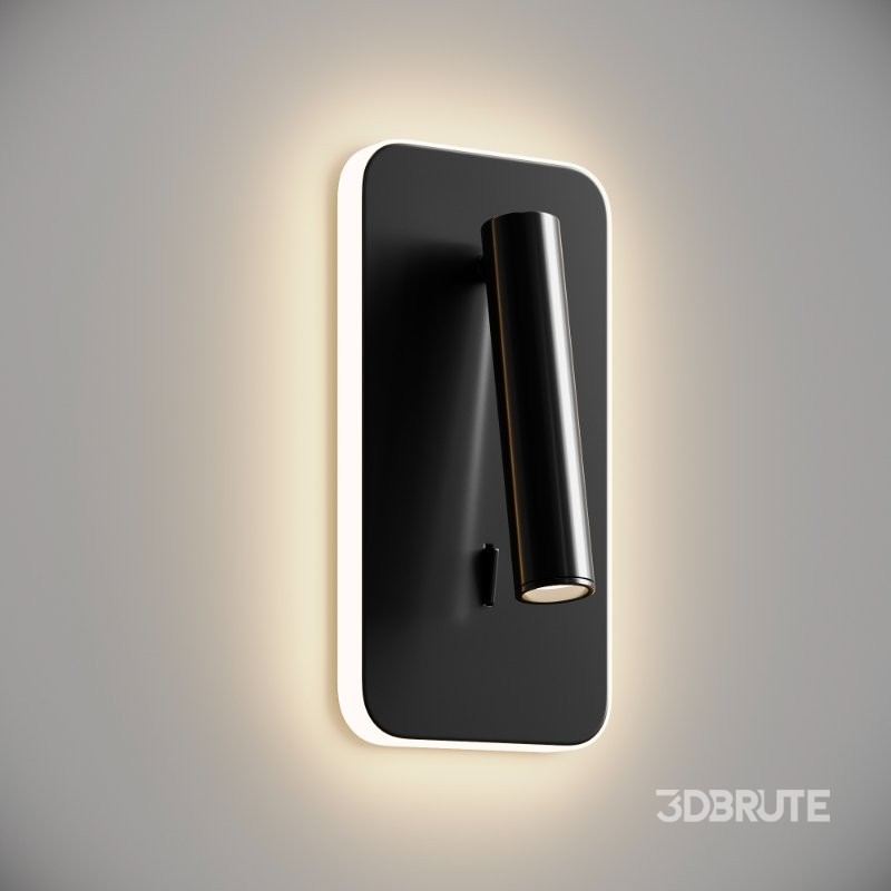 Private 1 Rectangular LED Wall Sconce Image 4