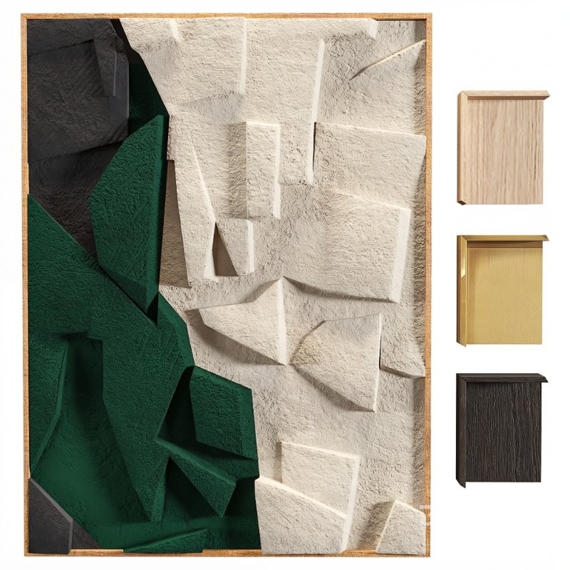 Contemporary 3D Wall Art Image 5