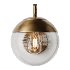 Mid-Century Clear Globe Sconce - Thumbnail 3