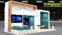 minimal exhibition booth 3d model - Thumbnail 5