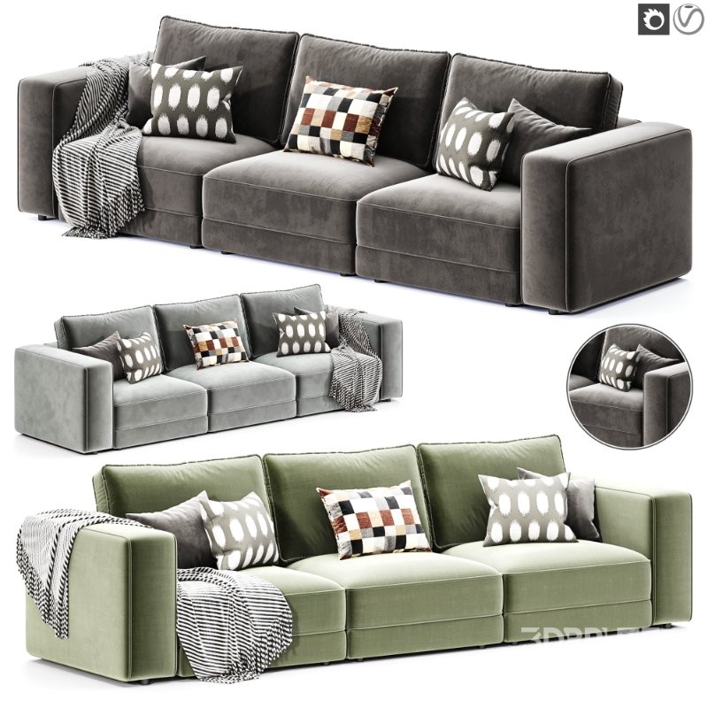 Noora 3 Modules Sofa by Bolia Image 5