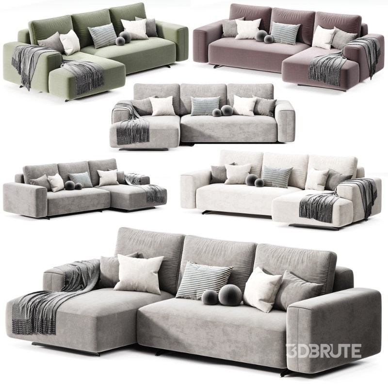 Corner folding sofa Bora Image 4