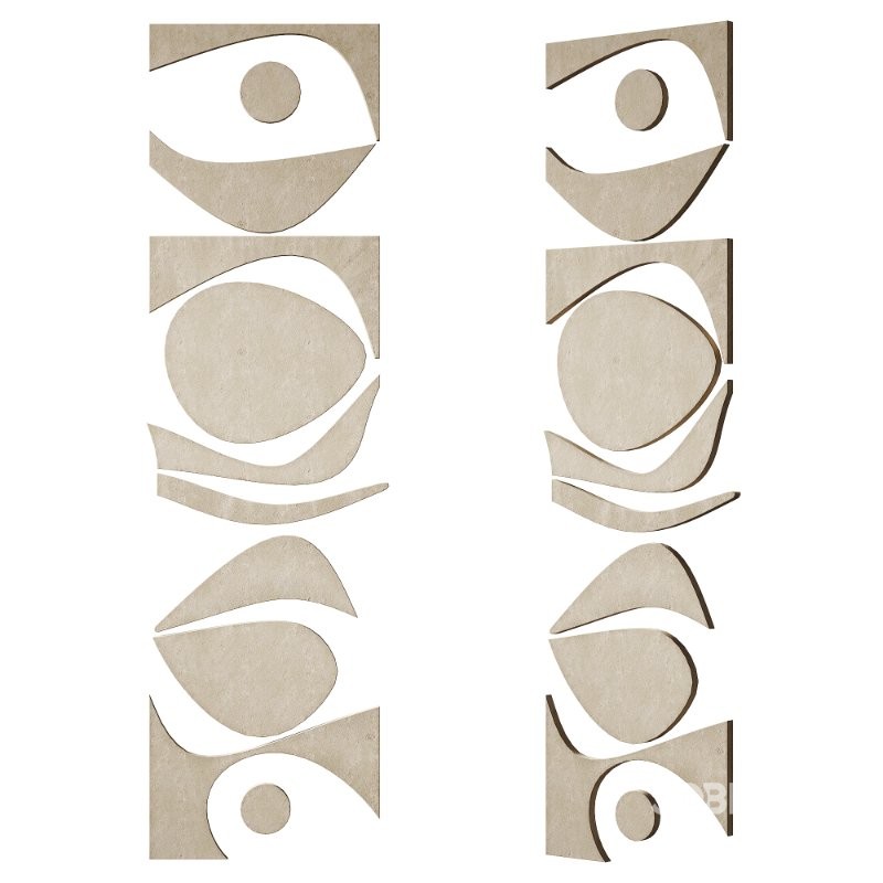 Decorative Panel 3D ART RELIEF 189 Image 2