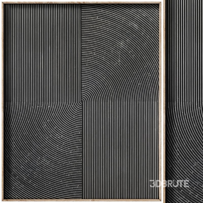 Decorative 3D Panel ART RELIEF 131 Image 1