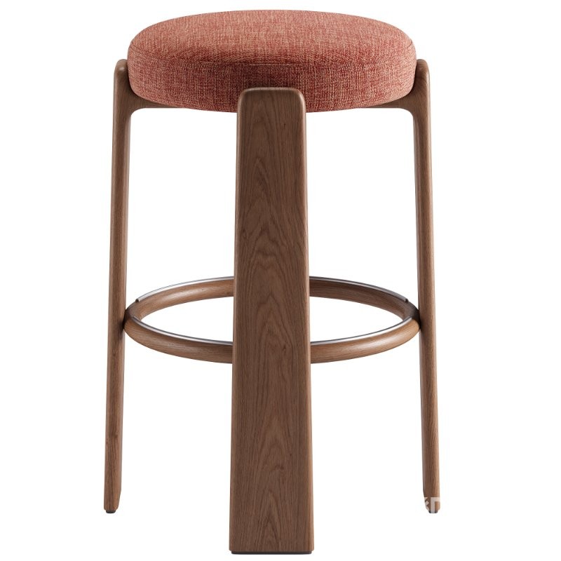 Granite stool By Kave Home Image 3