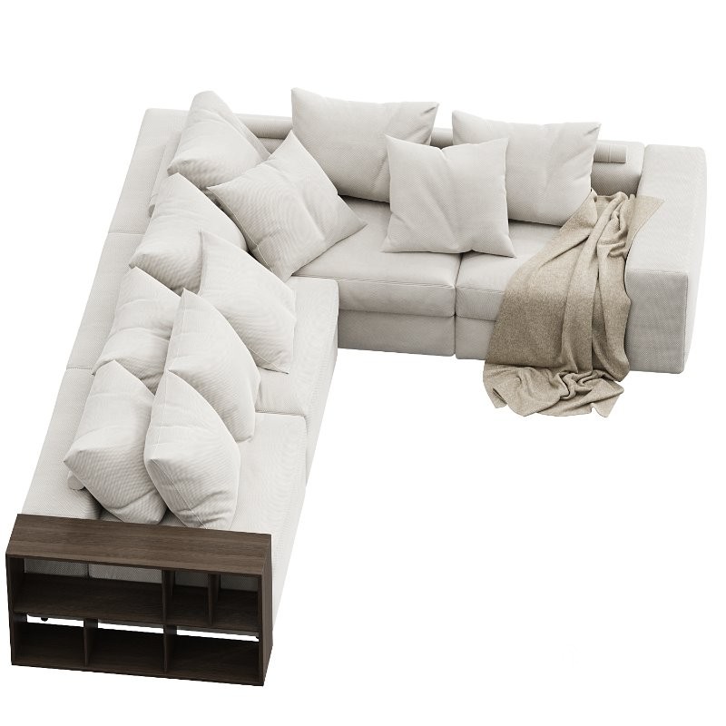 Groundpiece modular sofa by Flexform 11MXB Image 1