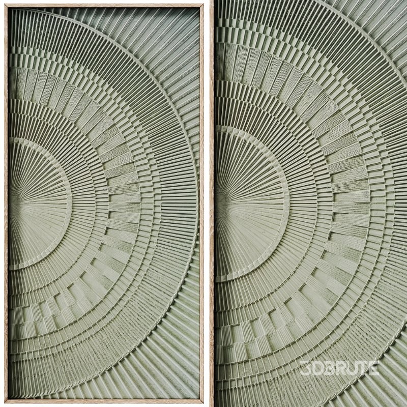 Decorative 3D Panel ART RELIEF 153 Image 1