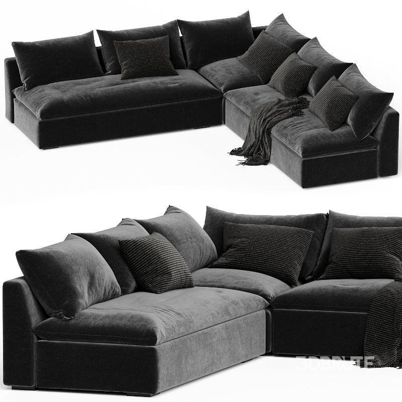 Four Hands Grant Sectional Sofa Image 3